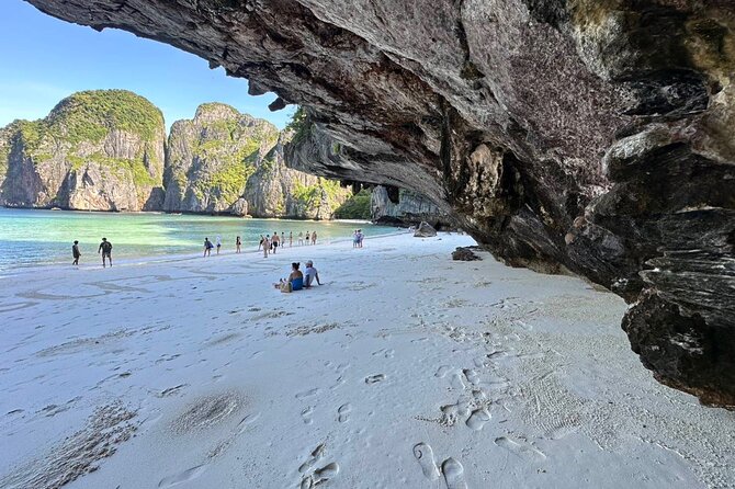 2x Snorkelling Phi Phi, Maiton, Maya Bay, khai islands tour - Monkey Beach on Phi Phi: Fun to See, Rules to Follow