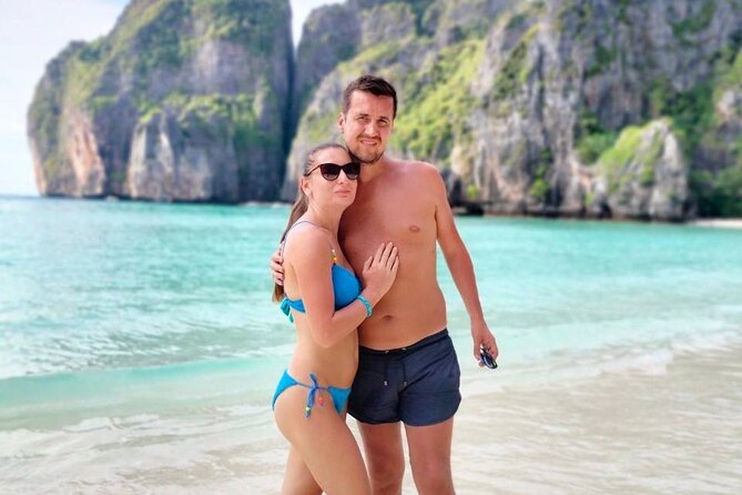 2x Snorkelling Phi Phi, Maiton, Maya Bay, khai islands tour - Viking Cave and Maya Bay: Iconic Cliffs, Short Stops