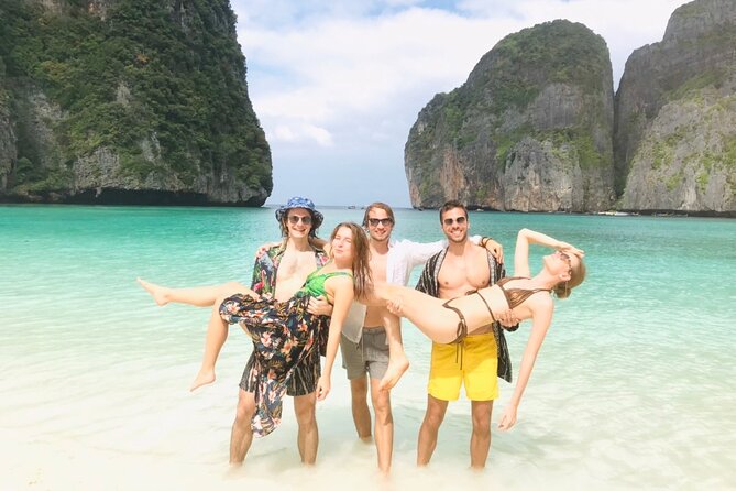 All-in Phi Phi, Maiton, MayaBay, Khai, Bamboo islands Tour - Monkey Beach: Macaques, Quick Photos, and the No-Contact Rule