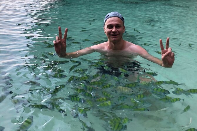 All-in Phi Phi, Maiton, MayaBay, Khai, Bamboo islands Tour - Khai Nai Island and Pileh Bay: Clear Water and Emerald Lagoon Vibes