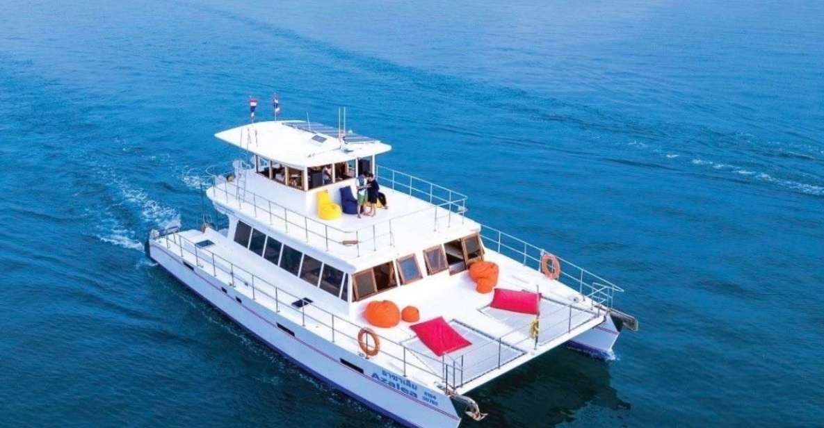 Amazing Coral Island & Sunset Dinner with Power Catamaran - Quick Take: Coral Island + Sunset Dinner in 5 Hours