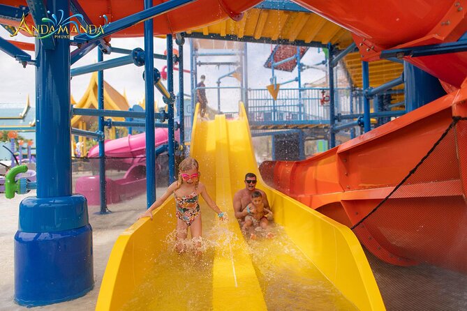 Andamanda Water Park Entry Ticket - Extreme rides vs. calmer fun: thrills, tube time, and the kid zone