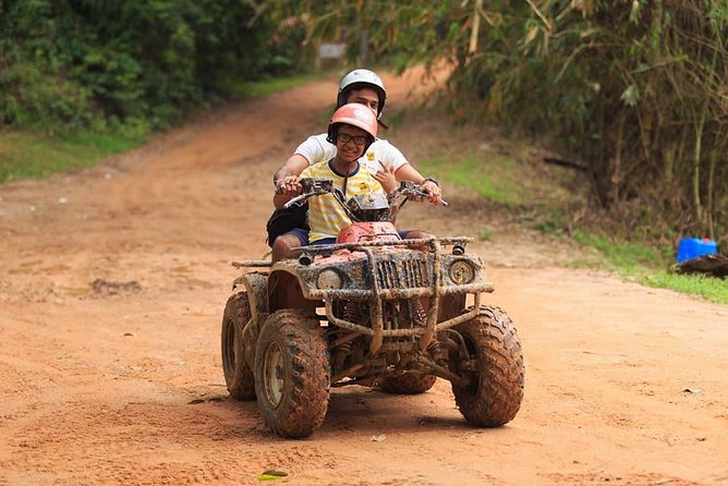 ATV Phuket Tours - Riding Terrain in Phuket: Jungle Dirt Roads and Hilltop Curves