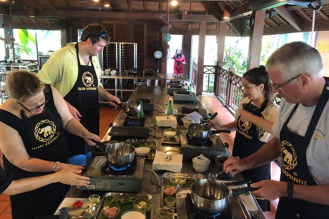 Blue Elephant Thai Cooking Class with Additional Dessert in Phuket - Theory Class at the Start: Fruits, Herbs, Vegetables, and Typical Products