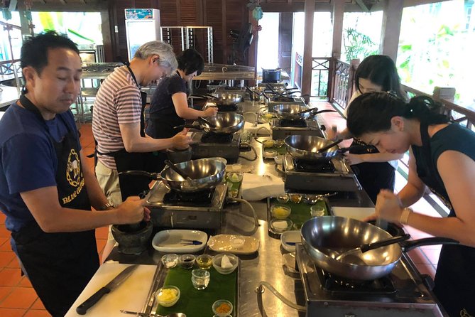 Blue Elephant Thai Cooking Class with Additional Dessert in Phuket - Practice Room at 3:00 PM: Your Own Space, Wok, and Hands-On Coaching