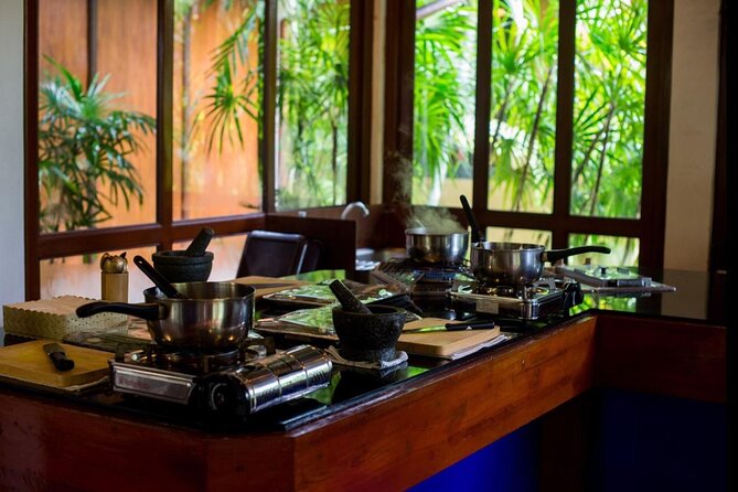 Blue Elephant Thai Cooking Class with Market Tour in Phuket - Practice room reality: you get your own space and wok