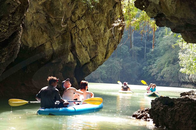 Canoe Cave Explorer Phang Nga Bay Tour from Phuket - Stop 3: James Bond Island with limestone towers and photo angles
