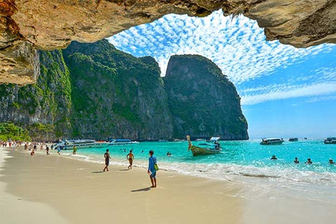 Explore Phi Phi, Maya Bay & Khai Island with Lunch from Phuket - Phi Phi Island Stops: Pileh Cove, Viking Caves, Monkey Bay, and the Maya Bay View