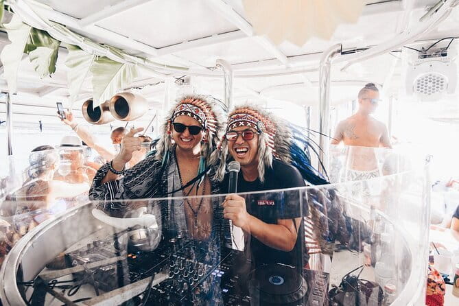 Freedom Party Boat Cruise By HYPE Boat Club Phuket - Include Pickup Transfer - Stop 3: Promthep Cape sunset and the DJ on the return