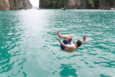 From Khao Lak : Full-Day Private Phi Phi Islands Speedboat Charter - The early boat ride: built for a full day on the Andaman Sea