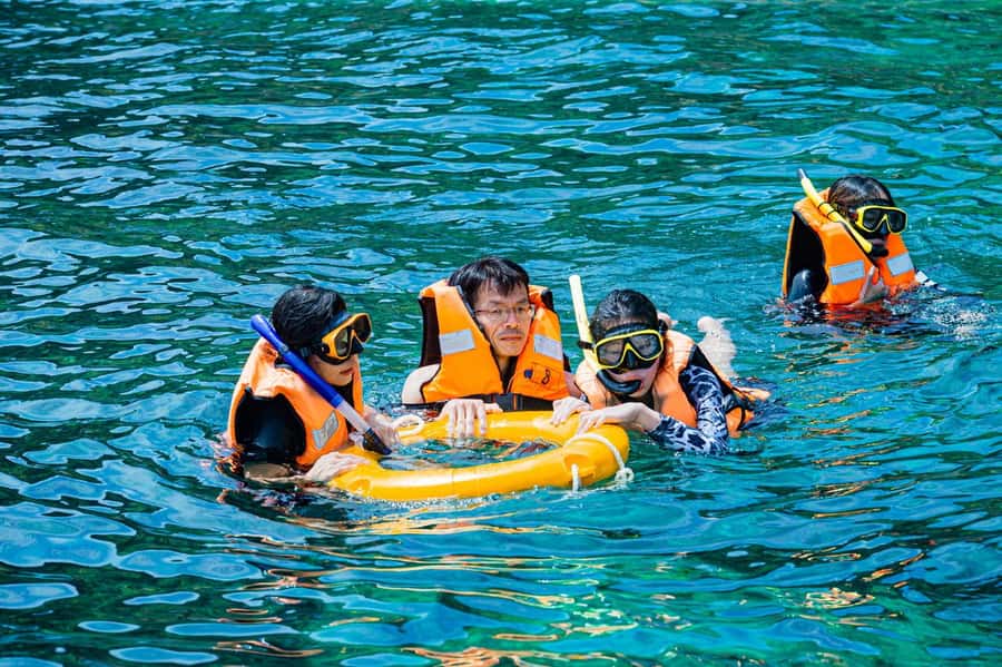 From Phuket: Coral Island Kahung Beach Speedboat Trip - Kahung Beach setup at Hey Island Restaurant: where the comfort part starts