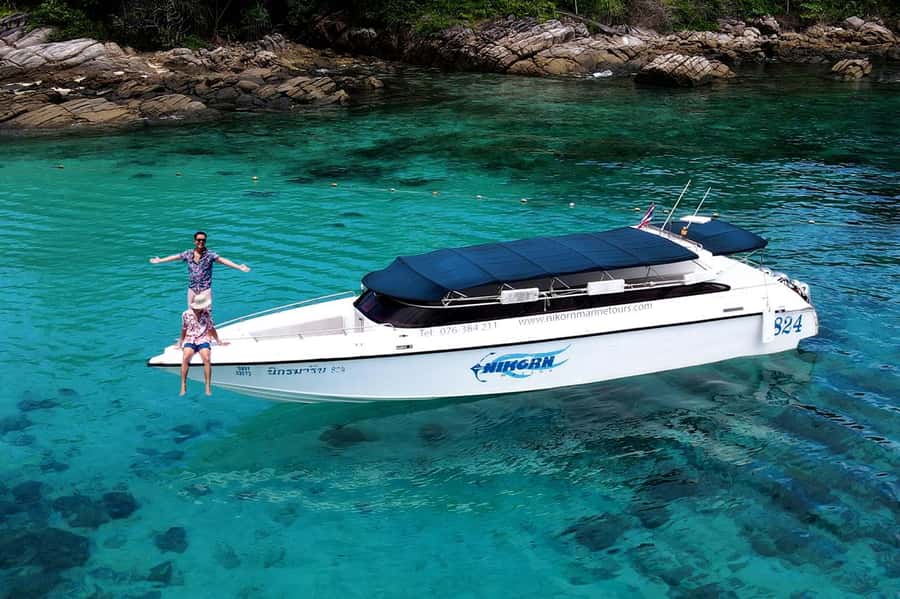 From Phuket: Coral Island Kahung Beach Speedboat Trip - Pickup and the Chalong Pier transfer (and what to do with your time)