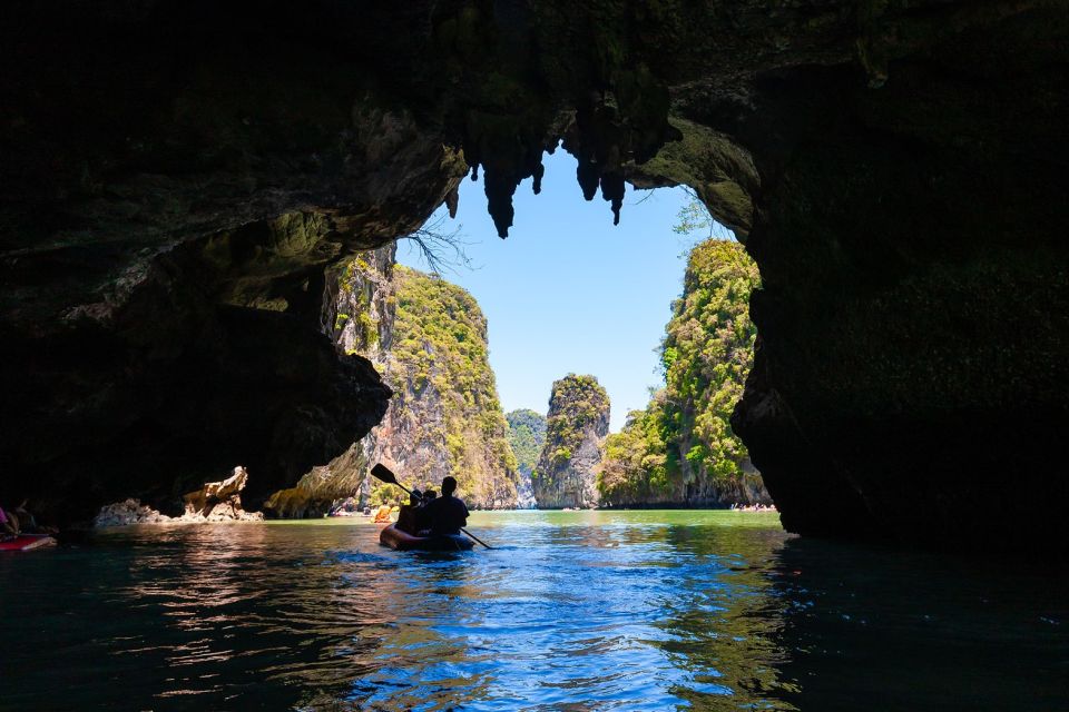 From Phuket: Phang Nga Bay and Canoeing Tour by Big Boat - James Bond Island and Tapu Rock: The Movie Stops Reality Check