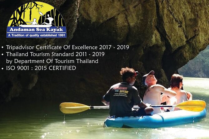 Full day Phangnga Bay with Andaman Sea Kayak - Panak Island caves: where the scenery turns dramatic