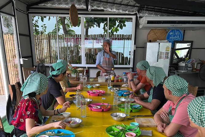 Half day Thai cooking Class + Market tour+Garden tour - Key moments that make this Phuket class worth it