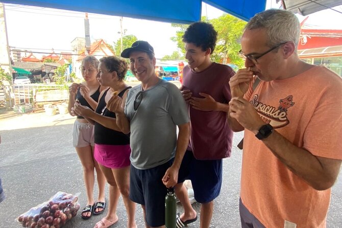 Half day Thai cooking Class + Market tour+Garden tour - Banzaan Fresh Market stop: a second ingredient reality check