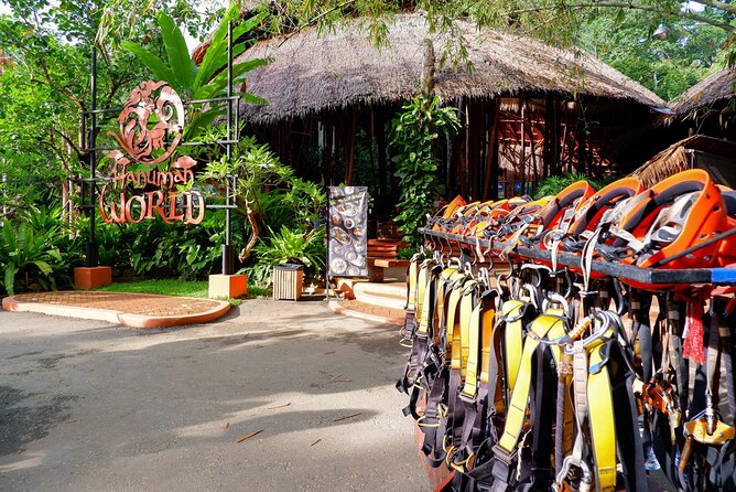 Hanuman World Phuket Round Trip Transfer Extra Zone - Check-In, Harness Fitting, and How the Day Starts