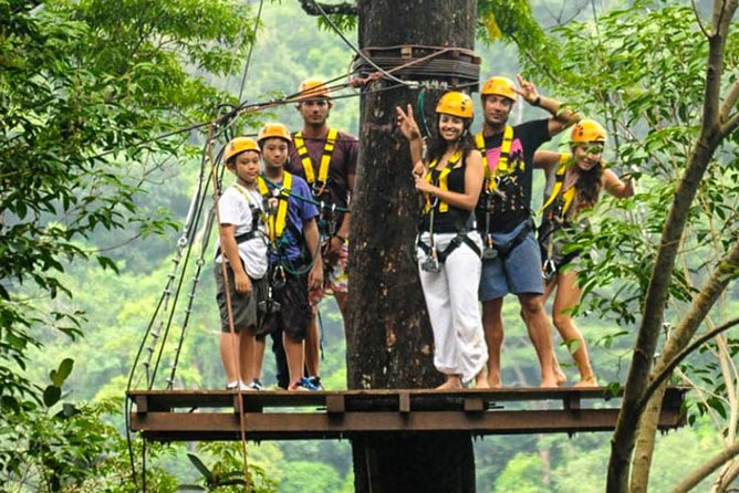 Hanuman World Phuket: Zipline & Canopy Thrills - Up to 32 platforms: how to choose the right package for your comfort