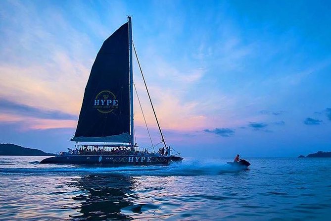 Hype Luxury Catamaran Cruise Experience - Lunch on Deck Plus a DJ Beach-Club Day