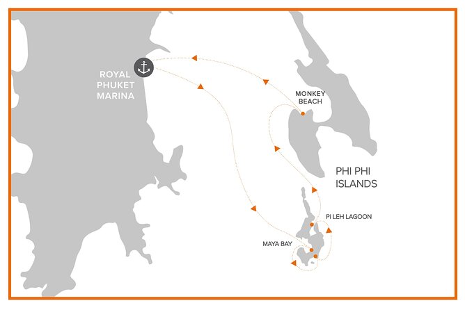 Hype Yacht : VIP Tour Phi Phi Island & Maya Bay from Phuket - Maya Bay, first visit: lunch on board and iconic beach time