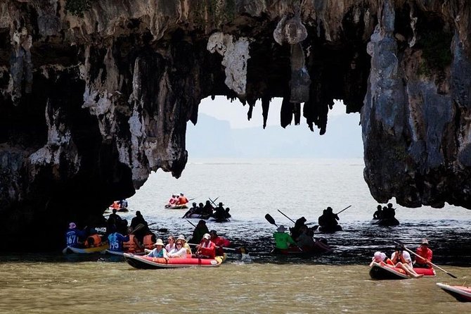 James Bond Island and Phang Nga Bay Sunset Romantic Trip By Phuket Seahorse Tour - Ko Panyi lunch buffet and Naka Island swim time
