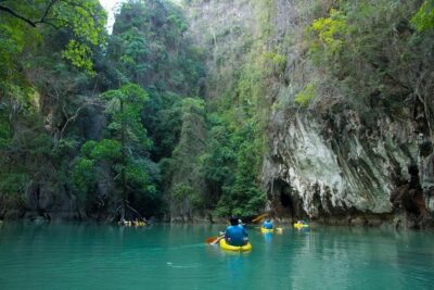 James Bond Island by Speedboat - Getting to Ao Po pier: where the day starts cleanly