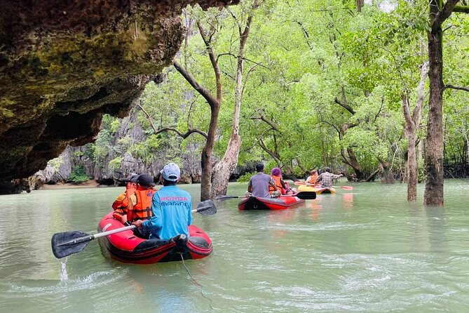 James Bond Island Canoeing 7 Point 5 Island By Speedboat From Phuket - Ko Nakha Noi: beach walking and a quick swim break