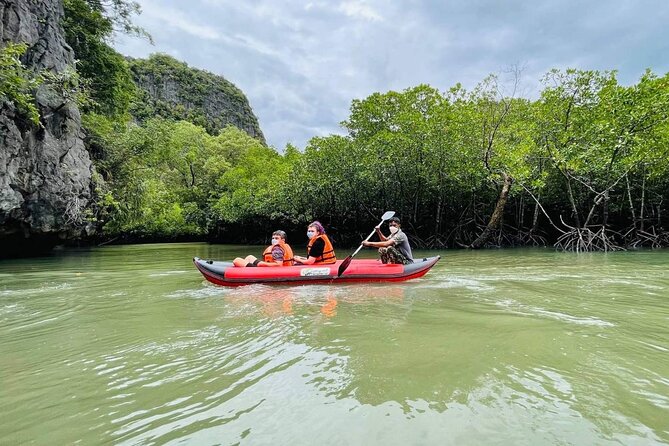 James Bond Island Day Tour with Kayaking Experience by Speed Boat from Phuket - Phanak Island and Ice Cream Cave: short walks, big rock shapes