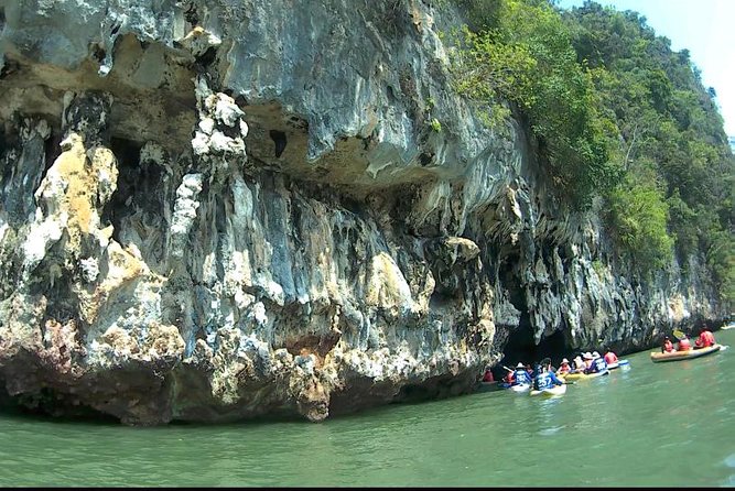 James Bond Island Day Trip With Sea Canoeing - Sea canoeing at Talu Island: safer than you might expect