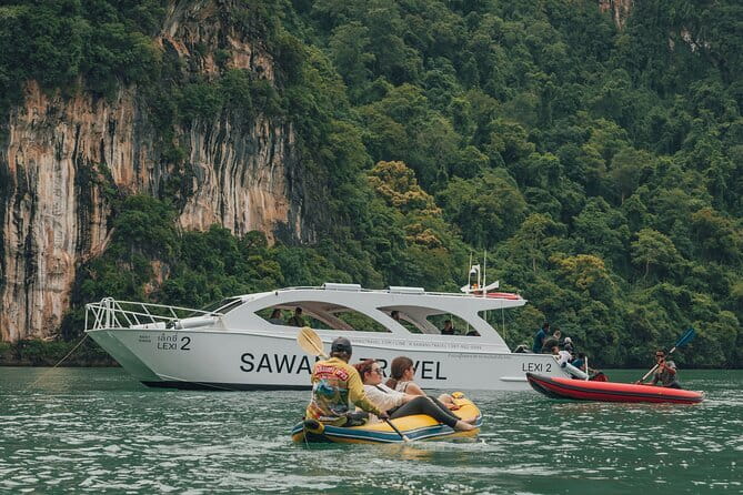 James Bond Island Full Day Tour by Speed Catamaran - Stop 1: Ko Hong canoeing and scenic exploration (the best early momentum)