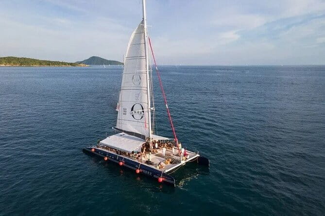 James Bond Island Full Day Tour by Speed Catamaran - Naka Island beach time: broad sand and a view across the bay