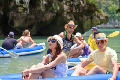 James Bond Island Sea Canoe Tour by Longtail Boat from Phuket (SHA Plus) - Koh Talu snorkeling and sea-cave canoeing: the most active part
