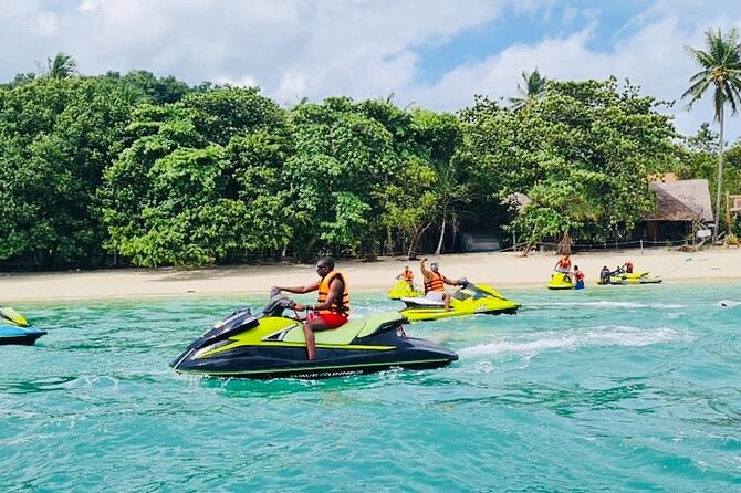 Jet Ski Trip Halfday in Phuket - What Sup Island and the limestone views are really like