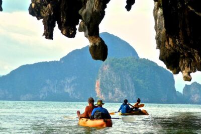 John Gray’s Legendary Cave Canoeing Adventure – Phang Nga Bay - The 12:00 pm rhythm: how the day flows from pickup to on-water time