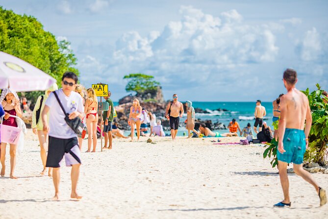 Khai Island Half Day Tour From Phuket - Your first stop: Khai Nok Island for sand, water, and crowd vibes