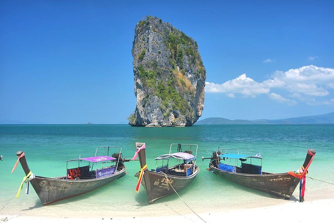 Krabi Islands by Big Boat and Speedboat from Phuket - Koh Poda beach time: your relaxing hour with swimming options