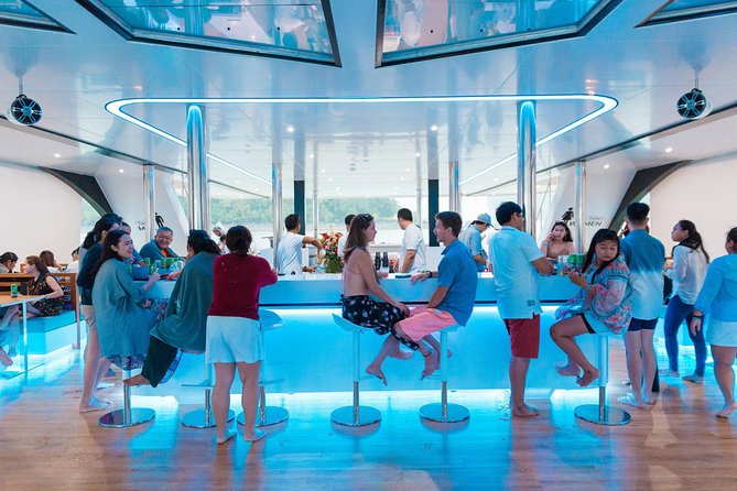 Luxury Boat to James Bond Islands with Lunch and Sunset Dinner - Food on Board: Buffet Lunch and Sunset Dinner That Keep You Moving
