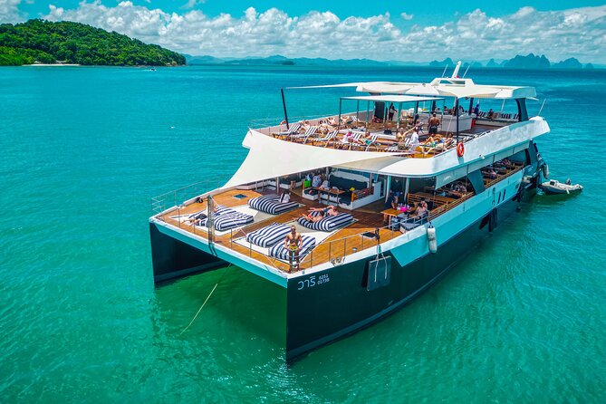 Luxury Boat to James Bond Islands with Lunch and Sunset Dinner - Lawa Island Swim Break: Waterslide Fun Without the Hassle