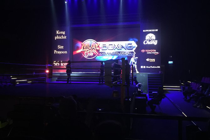 Muay Thai Boxing Match Action – Patong Stadium - Your evening flow: stadium time plus Patong Beach time