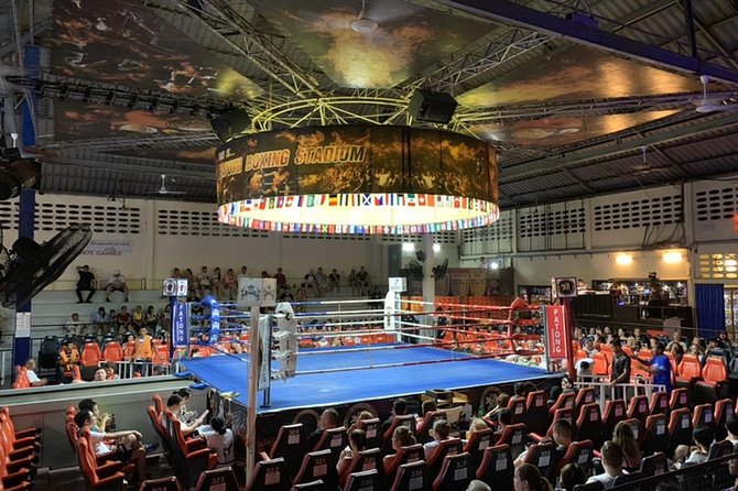 Muay Thai Boxing Match Action – Patong Stadium - Stadium vs ringside: picking the right seat for your style