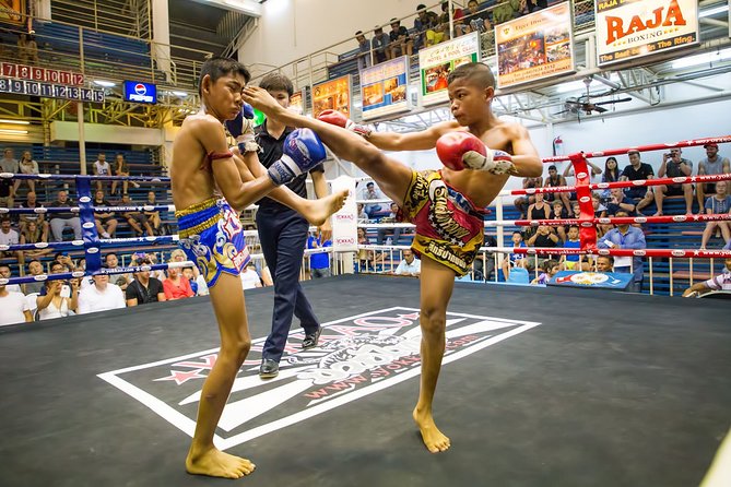 Muay Thai Boxing Match Action – Patong Stadium - What you’re really watching: Muay Thai in a real competition atmosphere
