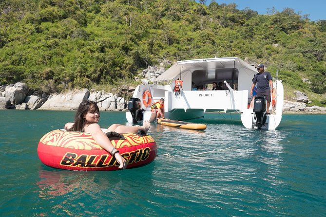 New Power catamaran for Phang Nga and Phi Phi island excursions - Price and value: what $1,629.44 per group really buys