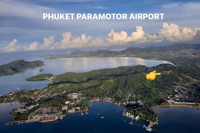 Paramotor Phuket - The flight plan: 15 minutes up at about 1,000 meters