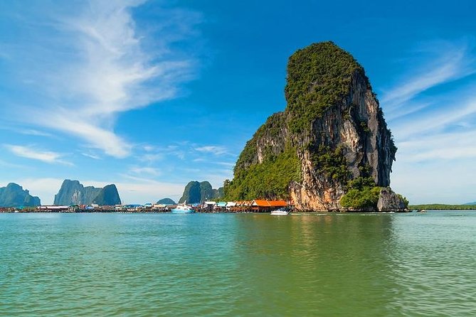 Phang Nga Bay (James Bond Island) & Monkey Cave · by Long tail Boat - The longtail-boat advantage: seeing Phang Nga Bay up close