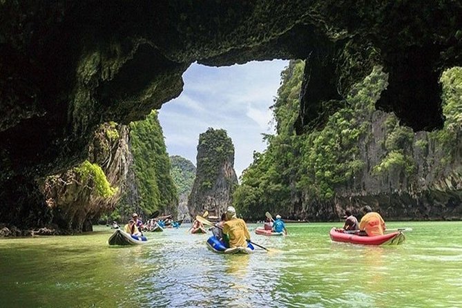 Phang Nga Bay Premium Trip Speed Boat Tour - Hongs of Phang Nga: Sea Canoeing in Limestone Caves