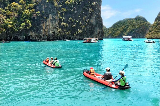 Phang Nga Bay Private Bioluminescence and Sea Canoeing Tour - Ko Hong by canoe: the closer view of rock formations and lagoons