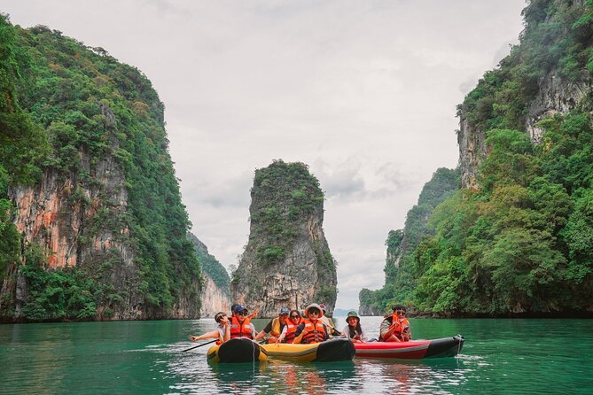 Phang Nga Bay Sunset Cruise Dinner with Sea Canoe and Loy Krathong from Phuket - Phang Nga Bay check-in and the smooth Phuket pickup vibe