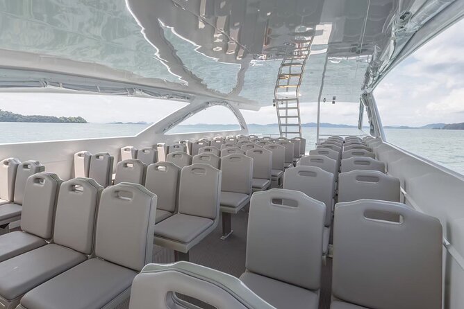 Phi Phi 1 Day tour by speed catamaran with Phuket transfers - Pileh Bay (30 Minutes): Lagoon Views and Swim-Friendly Water