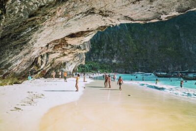 Phi Phi 1 Day tour by speed catamaran with Phuket transfers - Maya Bay (45 Minutes): The Big Name Stop, Without the Fantasy Time