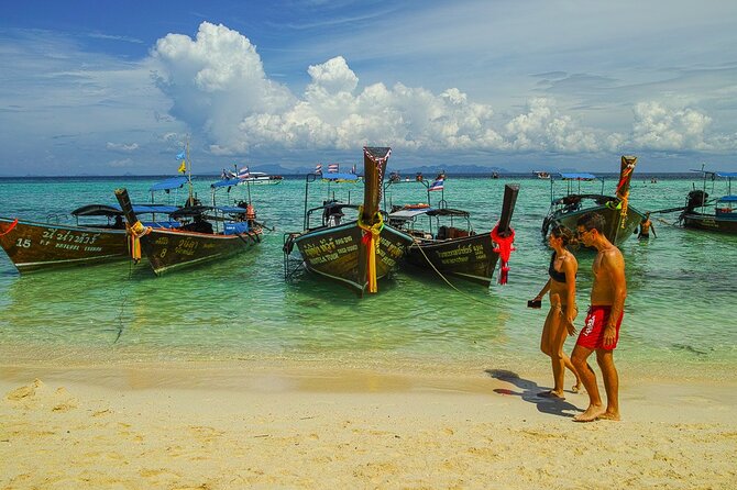 Phi Phi & Bamboo Islands Snorkeling Tour with Lunch by Speedboat - Viking Cave and Monkey Beach: short stops with big photo energy